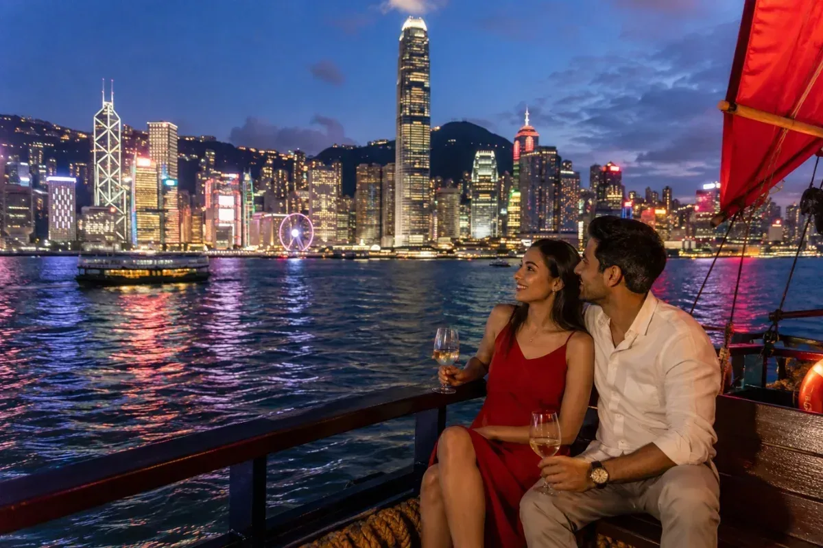 Romantic Hong Kong Harbour Escape