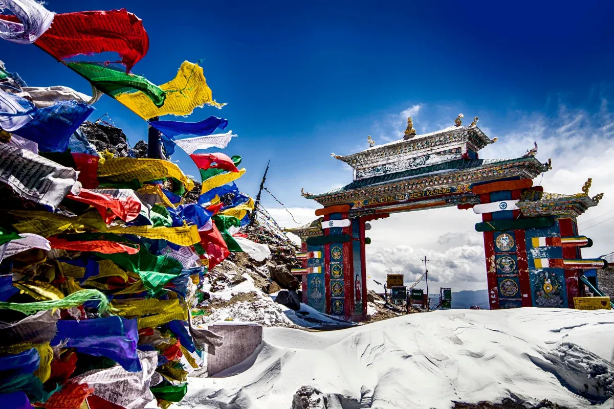 North East India Mountains and Lakes