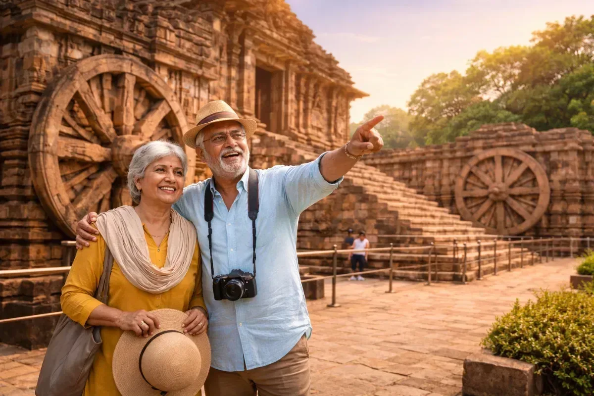 Golden Years Comfort Journey: Konark • Puri • Bhubaneswar