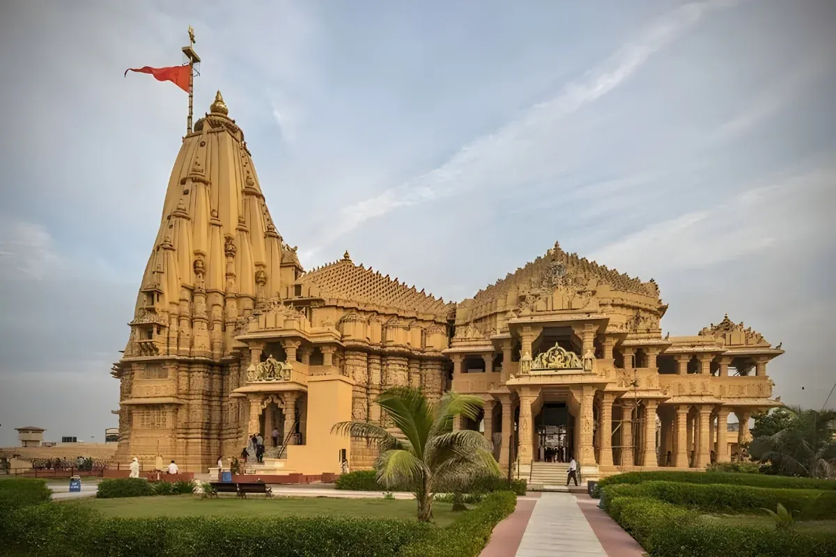 Somnath Temple by the Sea