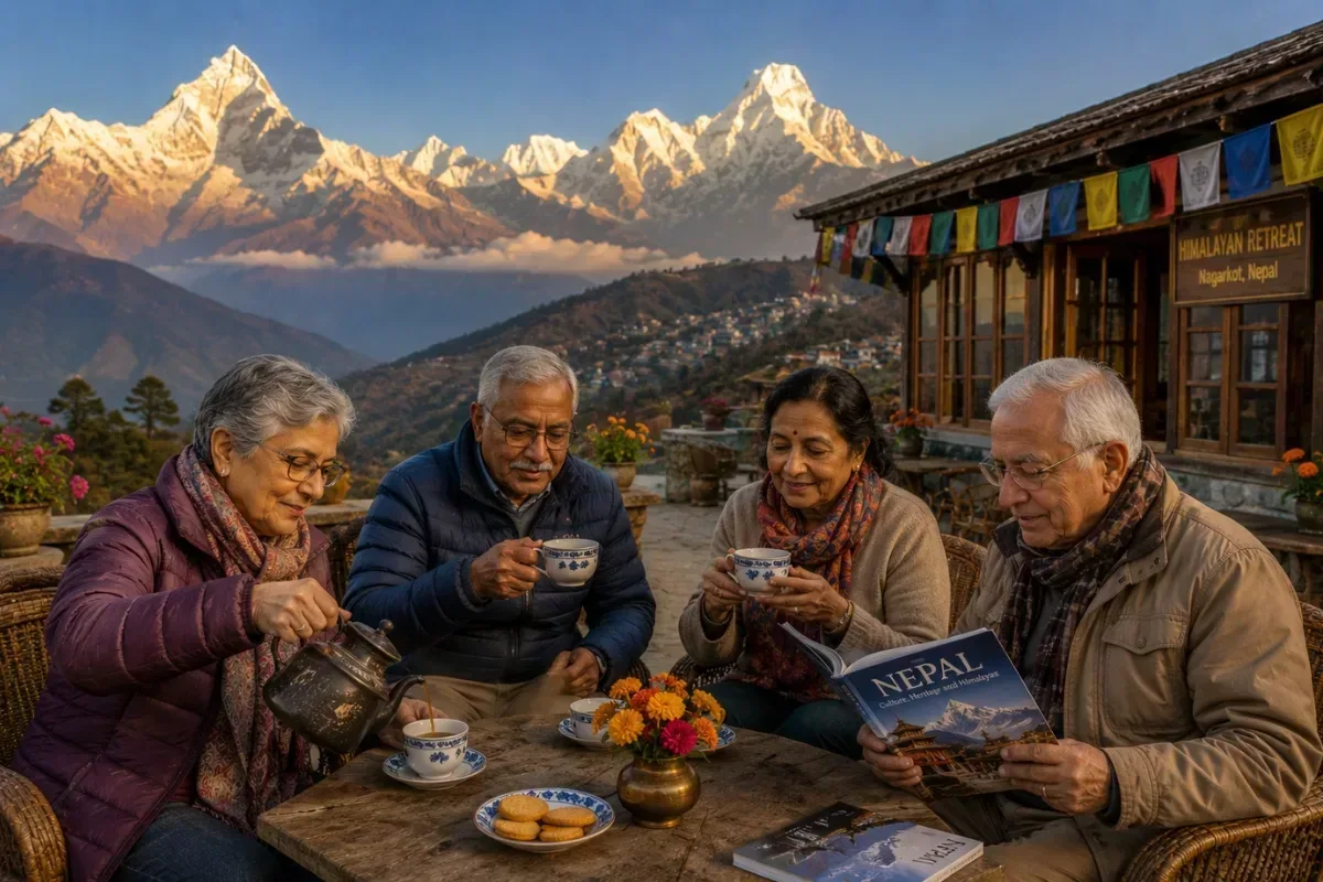 Golden Himalayan Retreat
