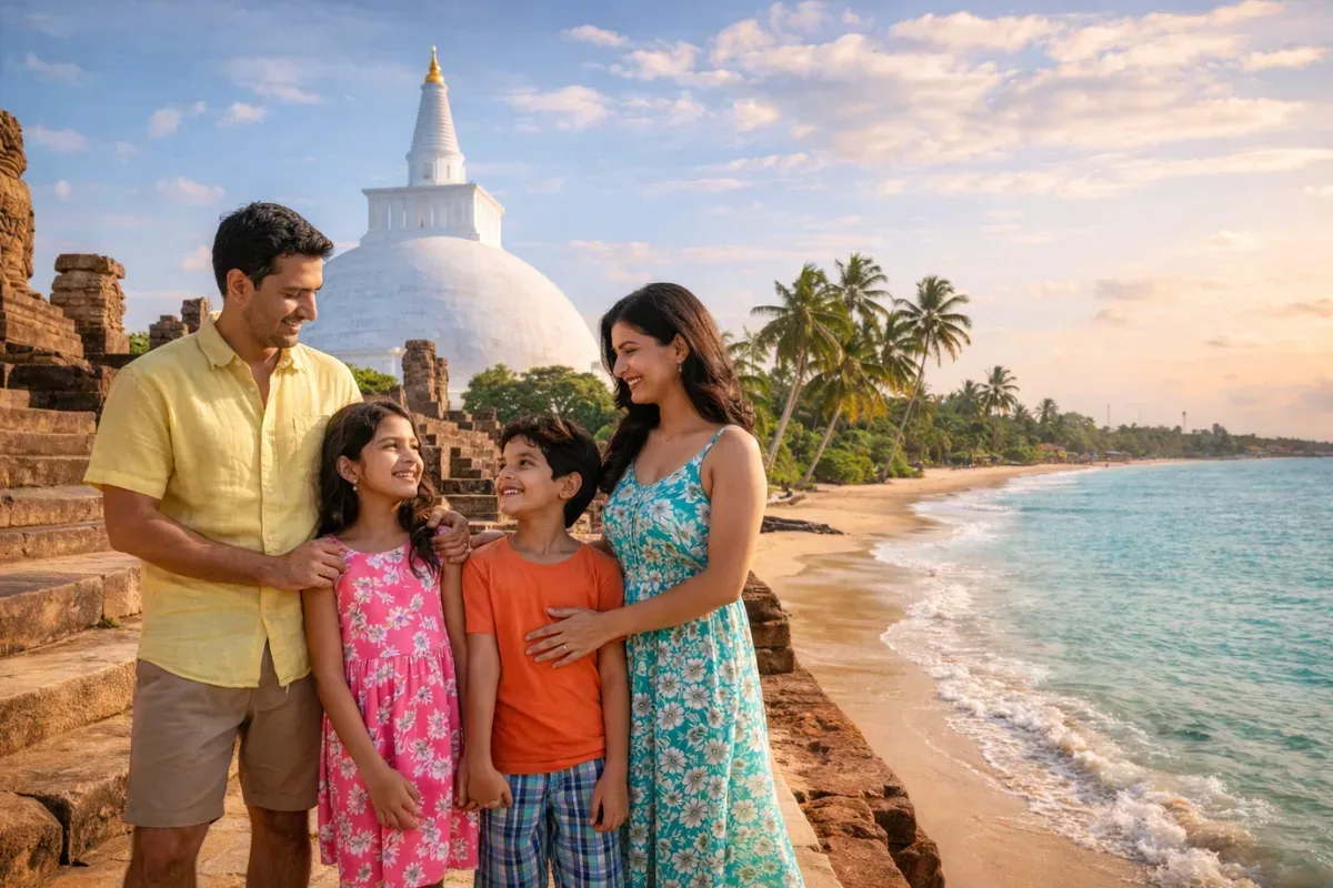 Sri Lanka Heritage & Beach Adventure